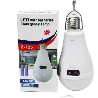 2- LED Emergency Lamp 15W E27 B22 Li-ion Rechargeable Battery AC/DC Healthy Usage Bulb