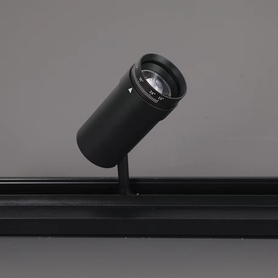 1CCT Aluminum Alloy Lamp Body 10-60 Degree Zoomable Lens LED Focus Light Track Light