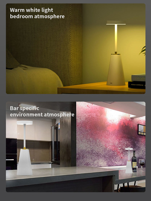 Three CCT Stepless Dimming LED Decorative Lighting Table Lamp for Bedroom DIY Design
