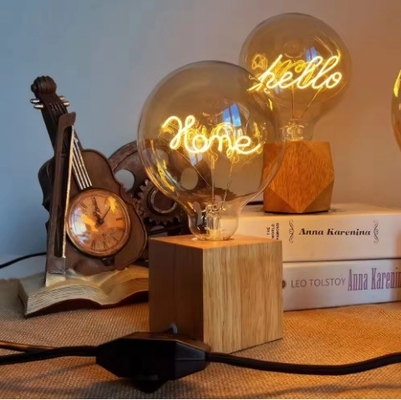 GLOBE G125 Series LED Decorative Edison Light Bulb with Customize Patterns or Text