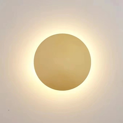 15000 Hours Working Time Round LED Wall Light for Bedroom and Living Room Decoration