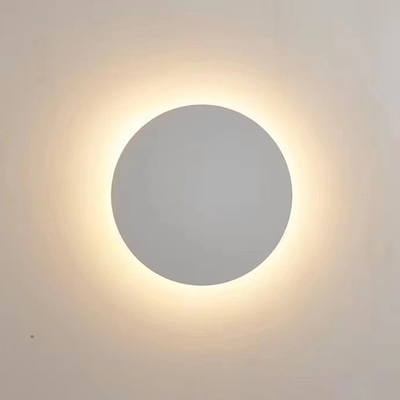 15000 Hours Working Time Round LED Wall Light for Bedroom and Living Room Decoration