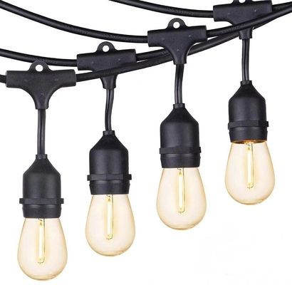 Waterproof IP65 LED Bulb String Hanging Light for Festive Atmosphere and Decoration