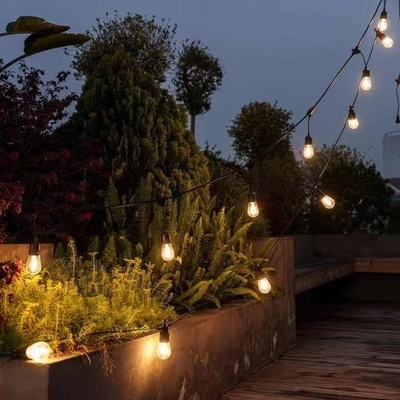 Waterproof IP65 LED Bulb String Hanging Light for Festive Atmosphere and Decoration