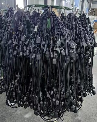 Waterproof IP65 LED Bulb String Hanging Light for Festive Atmosphere and Decoration