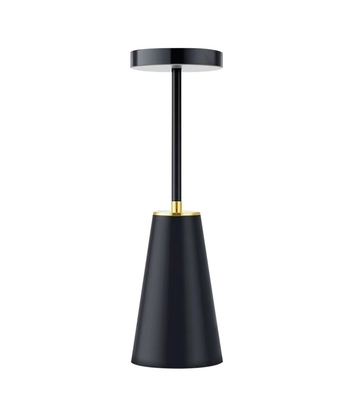 Metal Nightlight Bedside Lamp Wireless Rechargeable Table Lamp for Bedroom Decoration