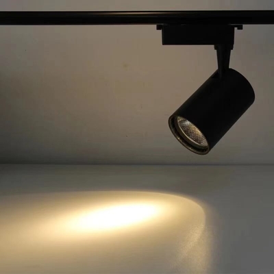 10W 4 Phase Wire Adjustable COB Spot Mini Rail LED Track Light with Modern Design
