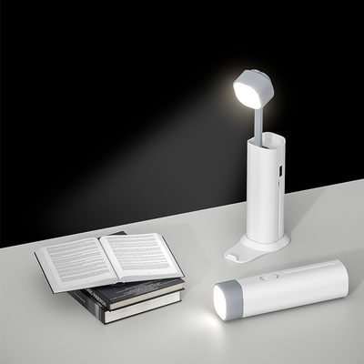 Portable LED Desk Lamp 5W Rechargeable Table Lamp with Support Dimmer and Light Source