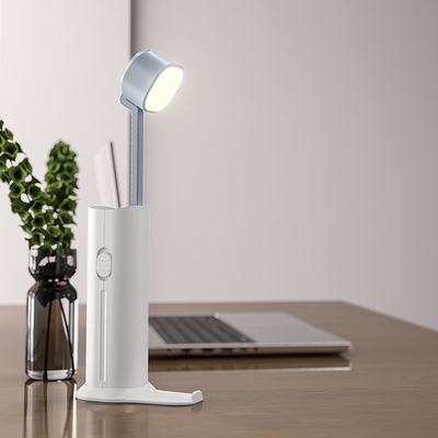 Portable LED Desk Lamp 5W Rechargeable Table Lamp with Support Dimmer and Light Source