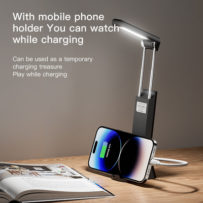 10W High CRI Dimmable Desk Lamp with Long Battery Life and Large-Capacity Lithium Battery