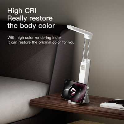 Multifunctional Lighting Desk Lamp 10W Type-C Rechargeable Smart LED Table Light