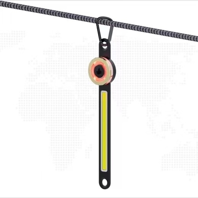 Green LED Multifunction Rechargeable Work Light for Camping Headlight Wrist and Warning