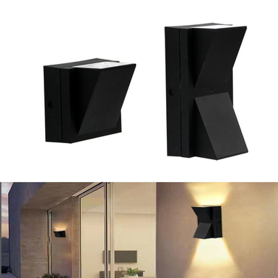 2700-6500K Color Temperature Garden Led Wall Light Fixtures with Polycarbonate Diffuser