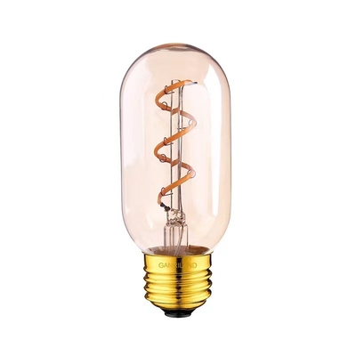 T45 Spiral Filament Bulb Vintage Soft Flexible LED Light with 50000-Hour Working Lifetime