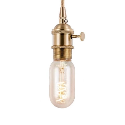 T45 Spiral Filament Bulb Vintage Soft Flexible LED Light with 50000-Hour Working Lifetime