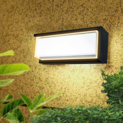 Outdoor Waterproof 24w LED Wall Light with 80lm/w Efficiency and 3000K/4000K/6500K CCT