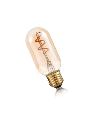 Vintage Soft Flexible Led Light Bulb T45 Straight Filament Bulb 2- for Residential