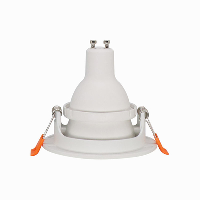 Round Embedded Ceiling Anti Glare Gu10 Mr16 Led Light Spotlight Fixture for Commercial