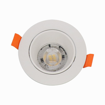 Round Embedded Ceiling Anti Glare Gu10 Mr16 Led Light Spotlight Fixture for Commercial