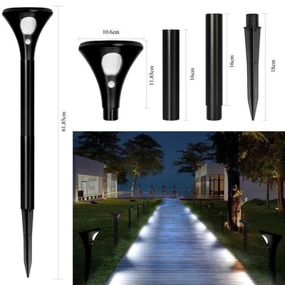Outdoor Solar Sensing Awn Light Charging Garden Lamp for Landscape Path Yard Pathway