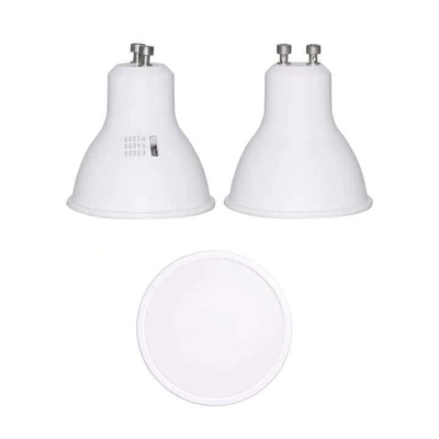 6W GU10 LED Spotlight Bulbs with 120 Degree Beam Angle and 30000 Hours Working Time