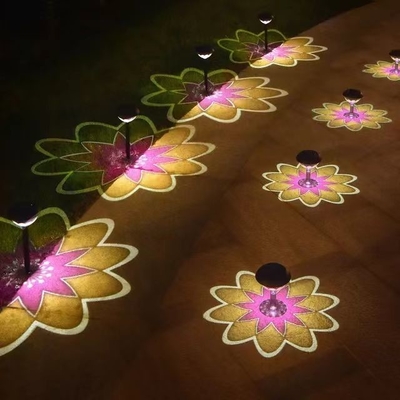 Solar Projection Lights and Die-casting Column Top Lamp with High Brightness LED