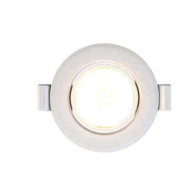 2700K Soft Warm White Led Downlight 5w for Long Lifespan and Recessed Cut Out 70mm