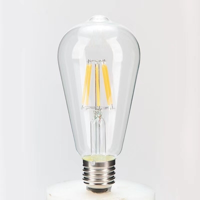 Residential Lighting Solutions ST64 E26 7W 800LM Dim LED Filament Bulb 3000K 120V/60Hz