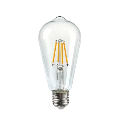 Residential Lighting Solutions ST64 E26 7W 800LM Dim LED Filament Bulb 3000K 120V/60Hz