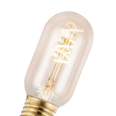 Soft Warm White 2300K T45 E27 E26 B22 Filament Bulb Vintage Flexible Led Light 3W