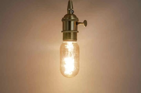 Soft Warm White 2300K T45 E27 E26 B22 Filament Bulb Vintage Flexible Led Light 3W
