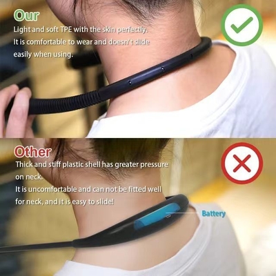 Portable Flexible Neck Hanging Reading Light with Eye Protection and 1- Support Dimmer