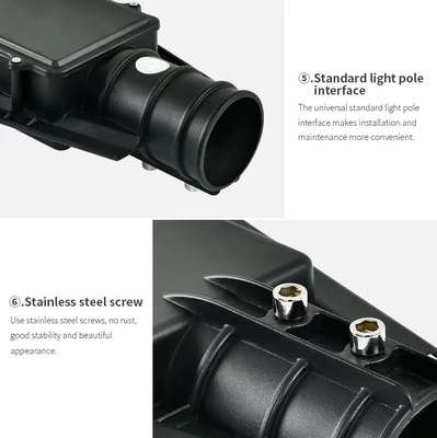 25W Waterproof Ip65 Emergency Outdoor Lighting 2800lm Streetlight 1 Hour Working Time