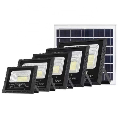 High Lumen Solar Floodlight with 3-8h Timing Function and 90 Ra Color Rendering Index