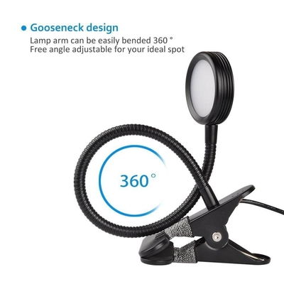 DIY 450lm Customized Bedtime Reading 360 Degree Flexible Gooseneck Small LED Desk Lamp