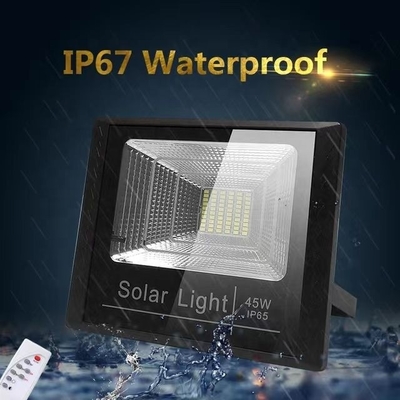 High Lumen Solar Floodlight with 3-8h Timing Function and 90 Ra Color Rendering Index