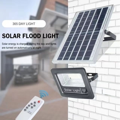 Cold White Emitting Color Timing Switch Warehouse Stadium Solar Street Lights Outdoor Charging Floodlight