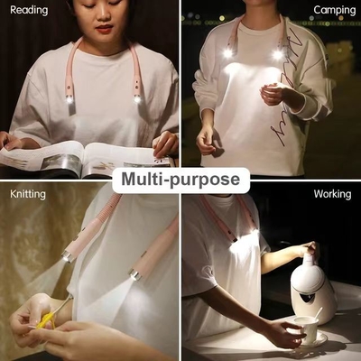 Flexible Neck Hanging Charging Switch Control Book Light for Eye Protection and Charging