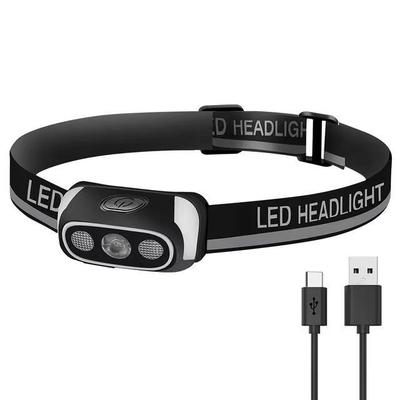 Lightweight Headlight for Boys Girls 95lm/w Luminous Efficiency 15000 Hours Lifespan