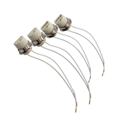 1- GU10/GZ10 Ceramic Lamp Holder Light Bulb Socket Bulb Holder for Indoor Living Room