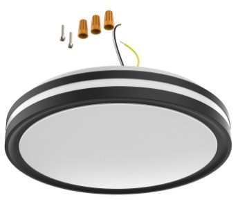 5CCT 2000K Night Light Modern Dome Light LED Ceiling Lamp 10in/13in/15in for Home Lighting