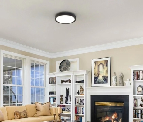 IP40 Rated 24W 1875lm LED Recessed Ceiling Light with Motion Sensor and Long Lifespan