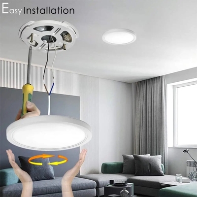 Smart Sensor Control CCT Microwave Sensor Indoor Lamp 30*3cm Ceiling Light for Office