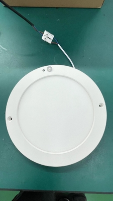 Europe Installation 18W 230V PIR Sensor LED Panel Light with 1875lm Lamp Luminous Flux lm