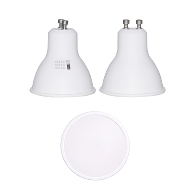 Spotlights Item Type 120D 6W Switchable Multi CCT Dimmable GU10 LED Bulbs with 80 CRI