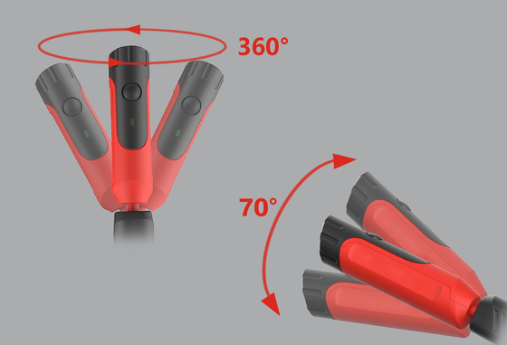 500/250LM High Brightness Rechargeable Neck Light for Portable LED Work Solution