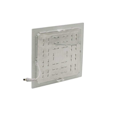 Aluminum 36w 48w 54w Led 600x600 Square Flat Slim Led Backlight Panel Light With Lens 2-