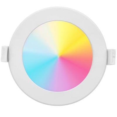 Smart RGB LED Downlight TH0356 Modern Design Plastic Panellight for Home Office Decor