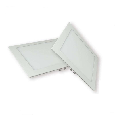 IP20 Rated Aluminum Square 12 Watt Recessed Led Panel Light Housing for Performance