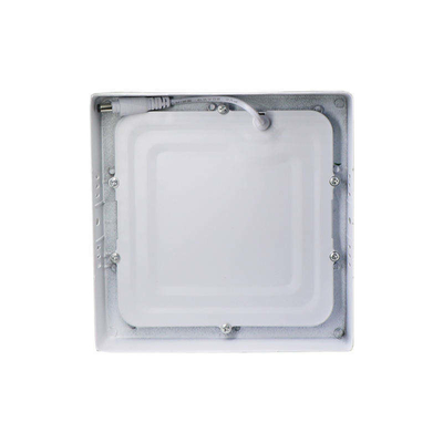 IP20 Rated Aluminum Square 12 Watt Recessed Led Panel Light Housing for Performance